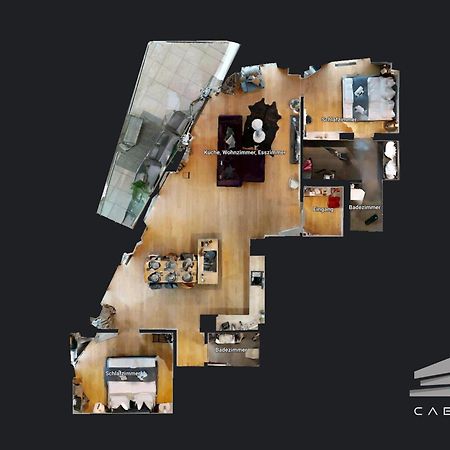 Cabana - Theview - Terrasse - Waterfront - Kostenloser Parkplatz - Wifi Oldenburg Dış mekan fotoğraf
