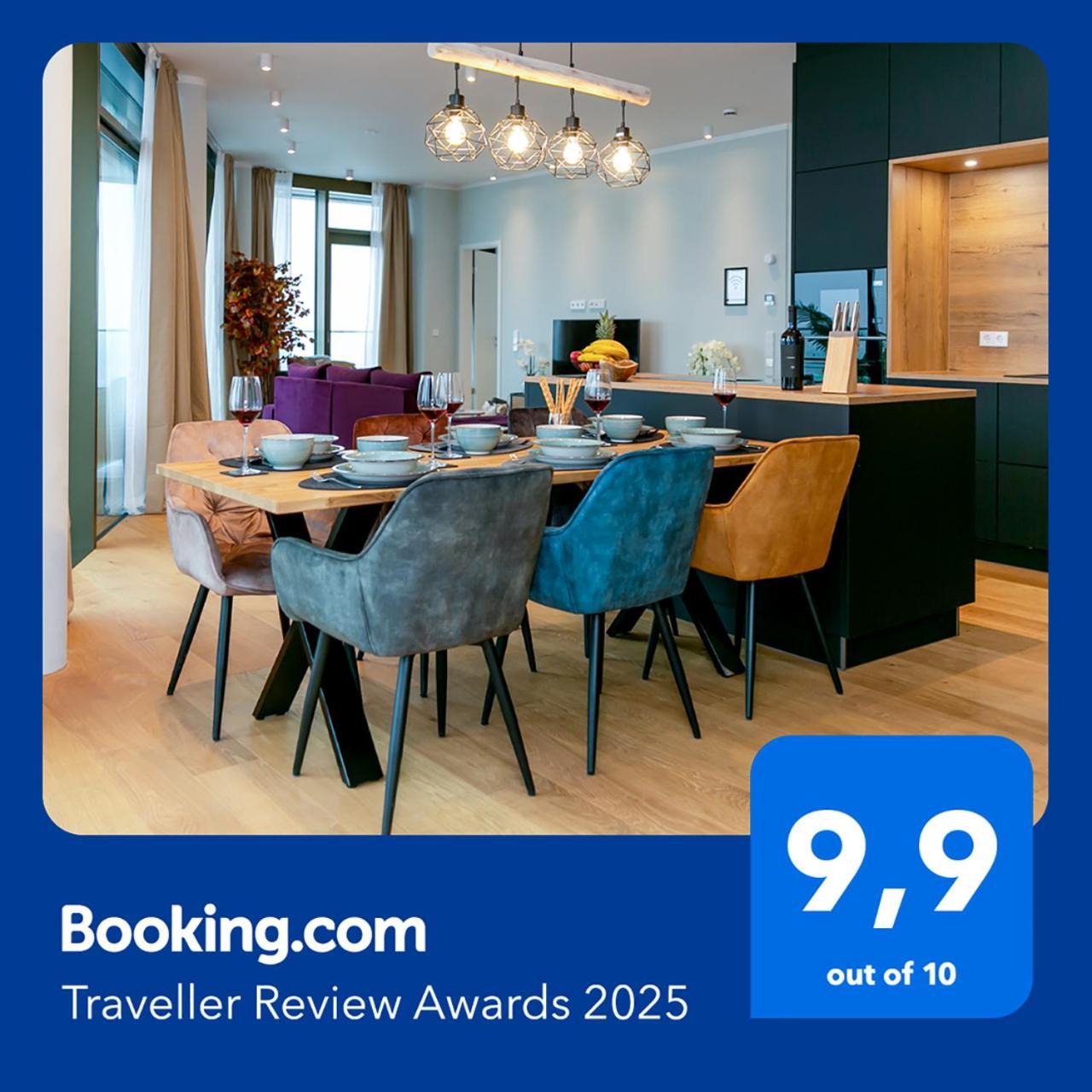 Cabana - Theview - Terrasse - Waterfront - Kostenloser Parkplatz - Wifi Oldenburg Dış mekan fotoğraf